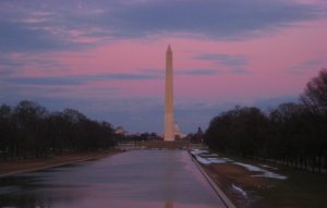 Seeing DC from the Lincoln Memorial - 2010