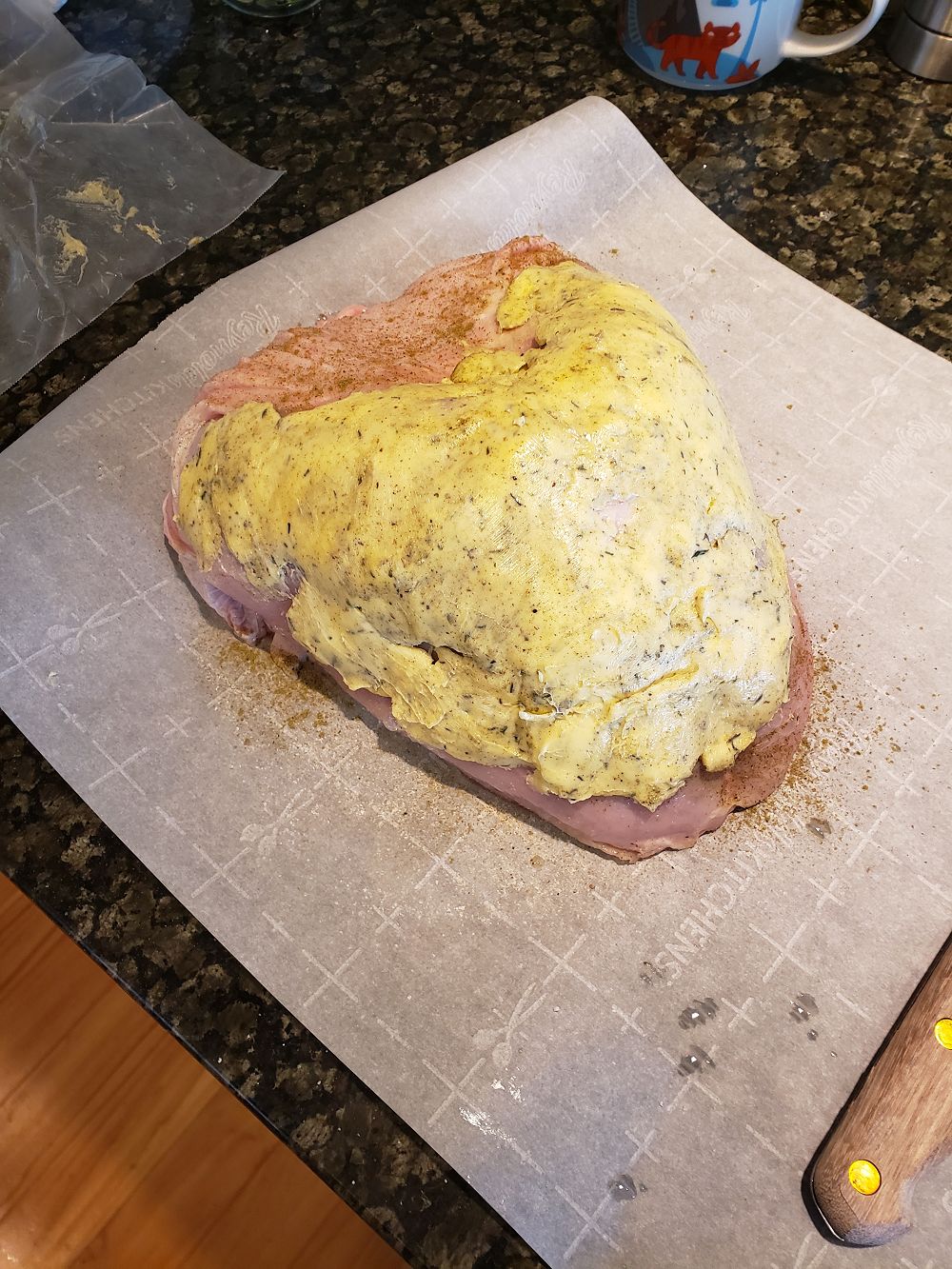 Thanksgiving Turkey Breast: The Butter Stage