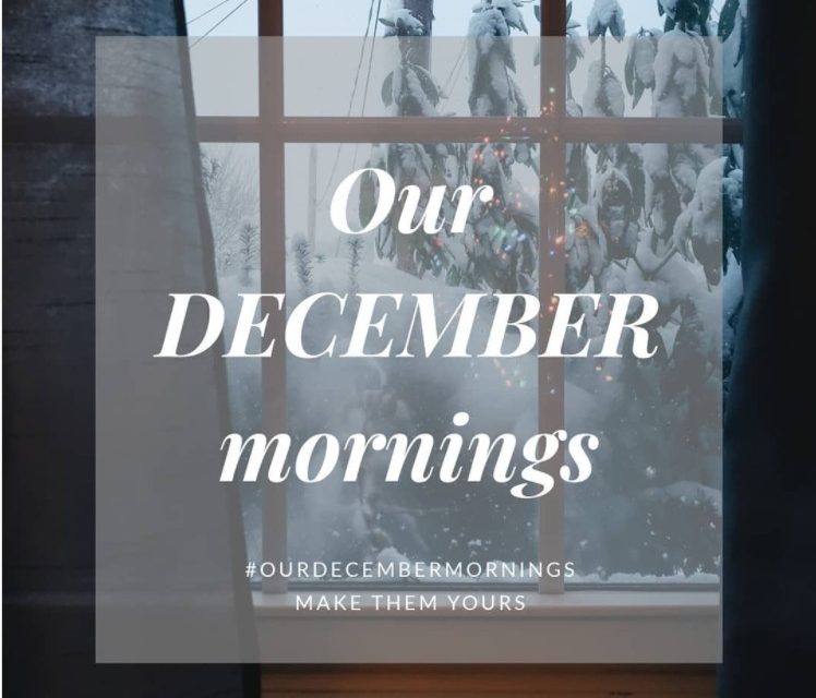 My Contributions to “Our December Mornings” 2020